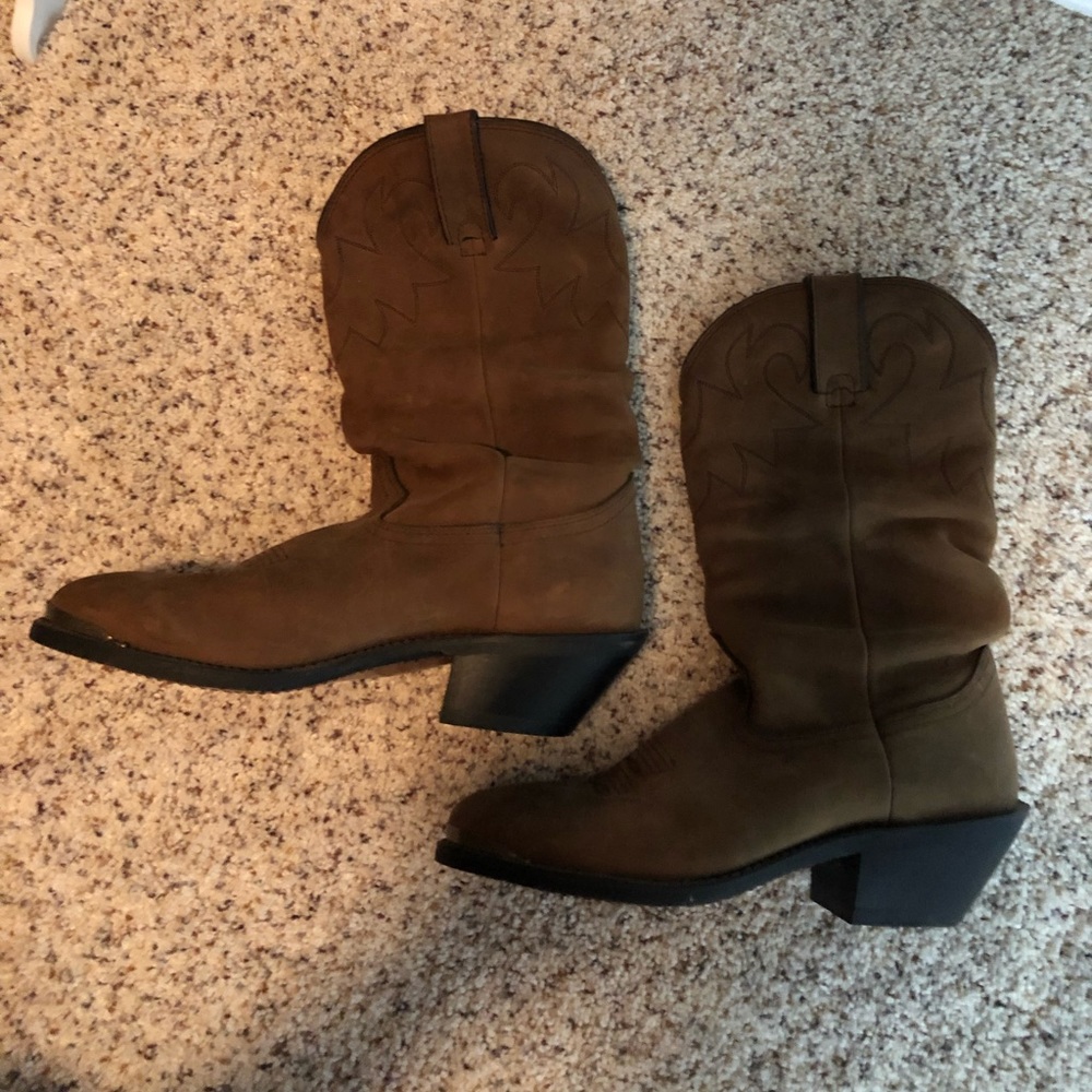 Women’s Durango slouchy steel toe cowgirl boots